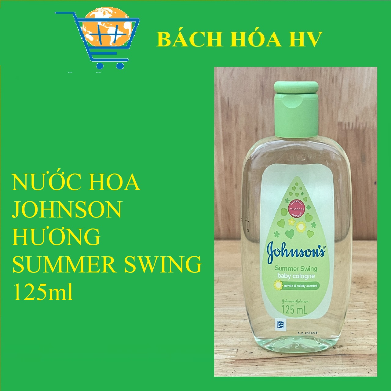 Nước hoa Johnson's 125ml - BACH HOA HV