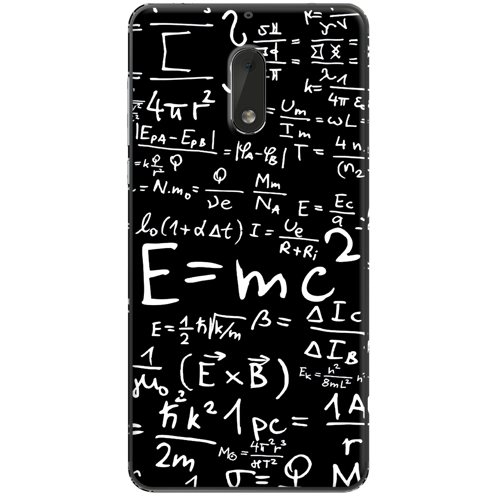 Silicone case for Nokia 6 (2017) - Toán học