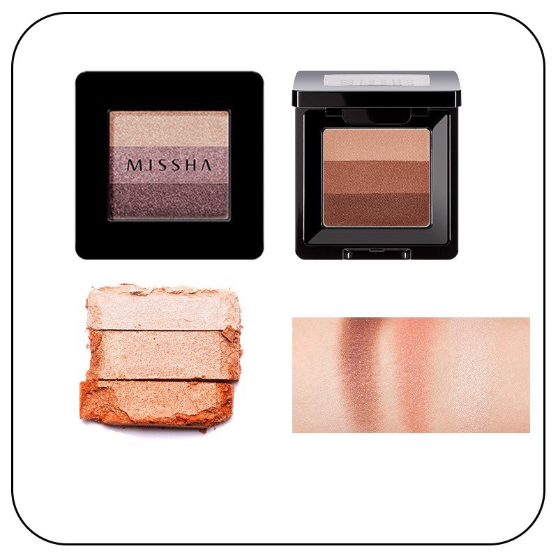 Phấn Mắt 3 Màu Hoàn Hảo MISSHA TRIPLE SHADOW PICKO