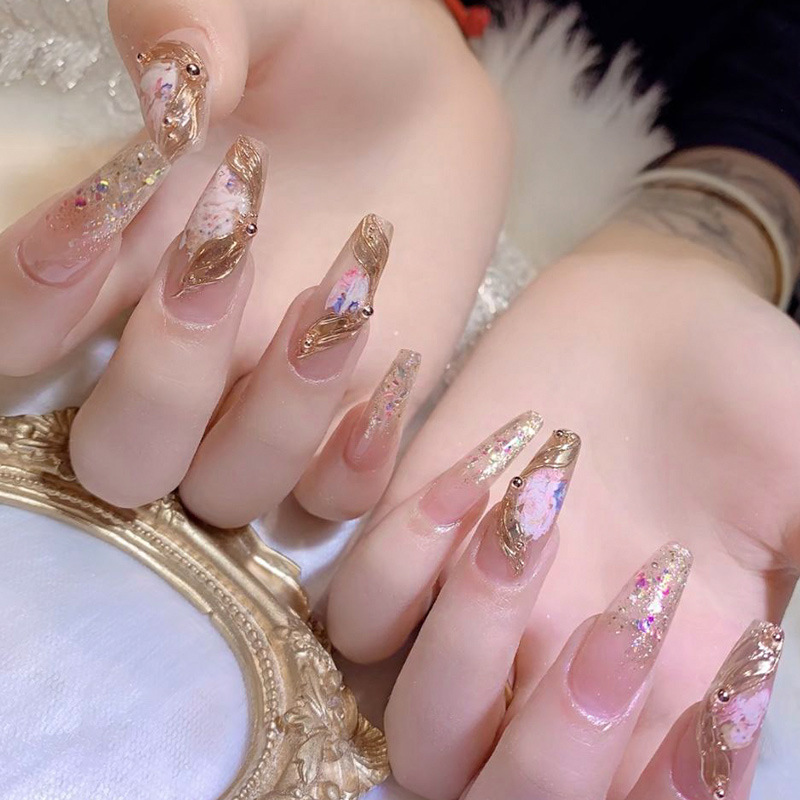 Móng úp trong dẻo phom vuông - bầu - nhọn - thang (vỉ xương cá)