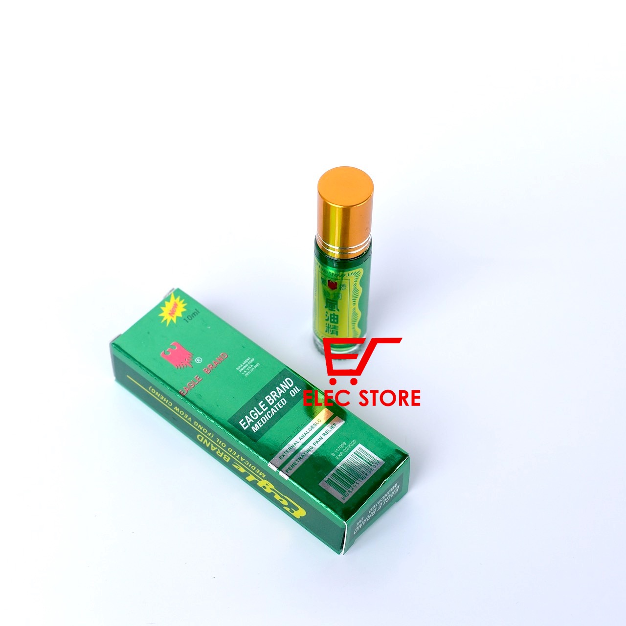 DẦU GIÓ XANH HIỆU CON Ó DẠNG LĂN 10ML