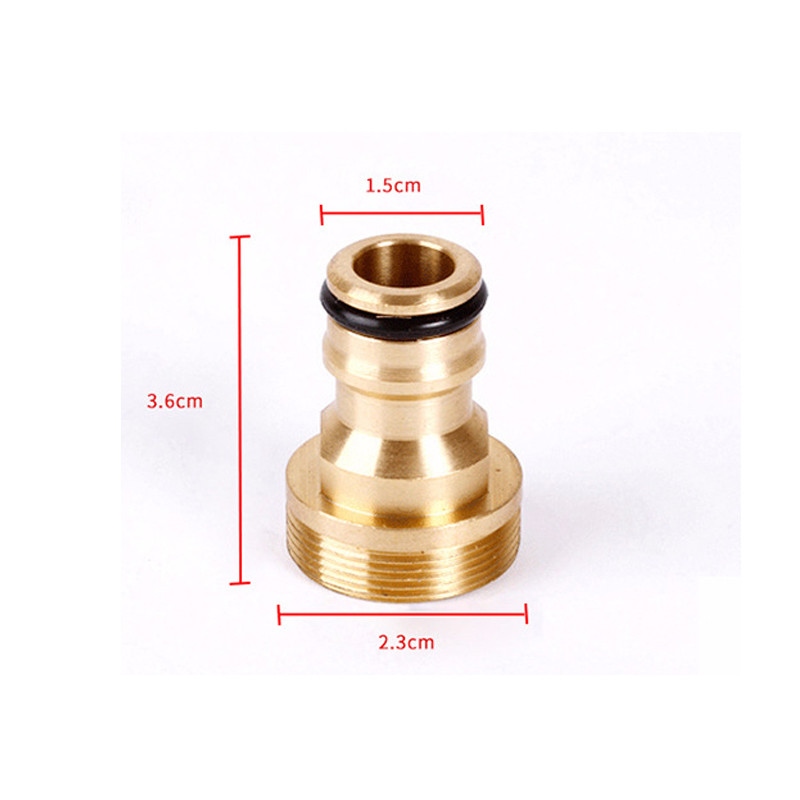 Hot!☑ 23 mm Connector Bathroom Faucet Garden Hose Water Connection Adapters