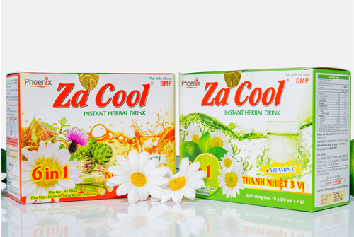 Za Cool 3 vị - Bột pha nước uống