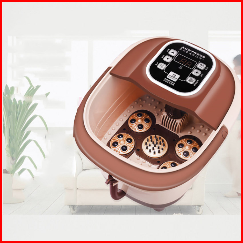 Bồn ngâm chân massage tự động Kaimedi xuất Hàn, kèm màn hình điện tử đa chức năng, kết hợp sục khí sưởi ấm hồng ngoại cao cấp, Máy ngâm chân massage, mode mới nhất, có điều khiển từ xa, giúp thải khí độc, lưu thông máu