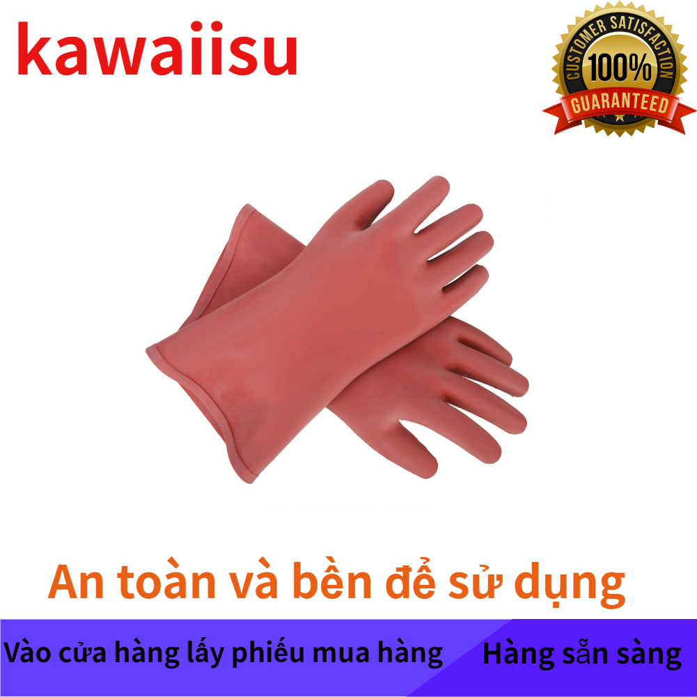 12kv High Voltage Insulated Safety Electrical Insulating Gloves for Electricians