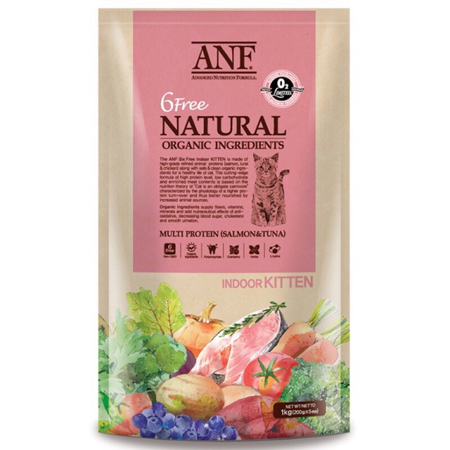Thức Ăn Hạt Cho Mèo Con - Anf Kitten 2Kg