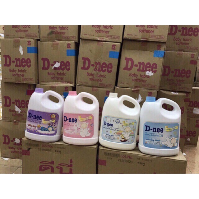 Nước Xả Vải Dnee 3 Lít-Hồng