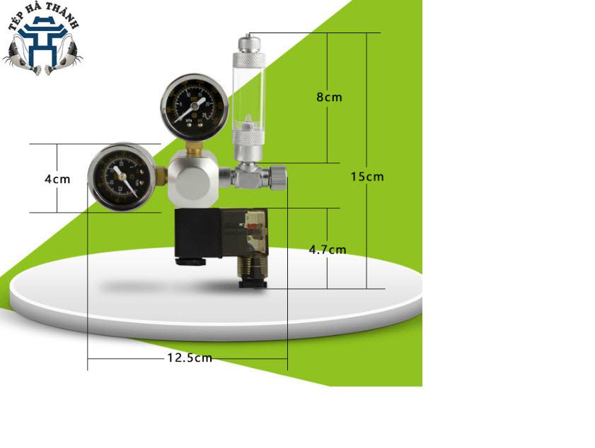 [Hoàn Tiền 10%] Van Điện MUFAN CO2 cho bể thủy sinh