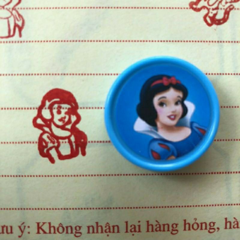 Vỉ 10 Chiếc Dấu Ấn Hoạt Hình Đáng Yêu ( Sỉ Đồ Trê Em)