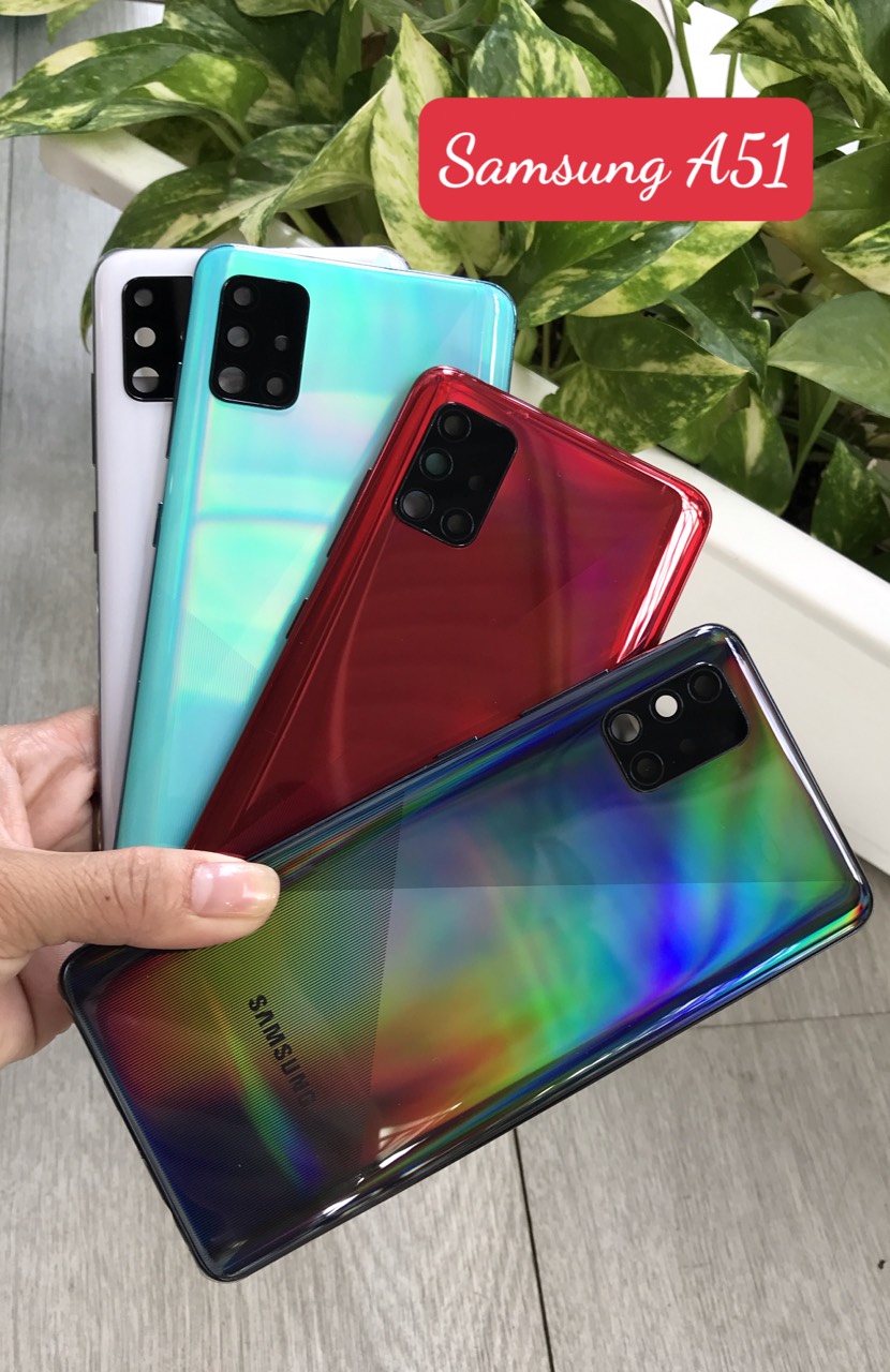 Bộ vỏ Samsung A51(kèm phím +kính camera)