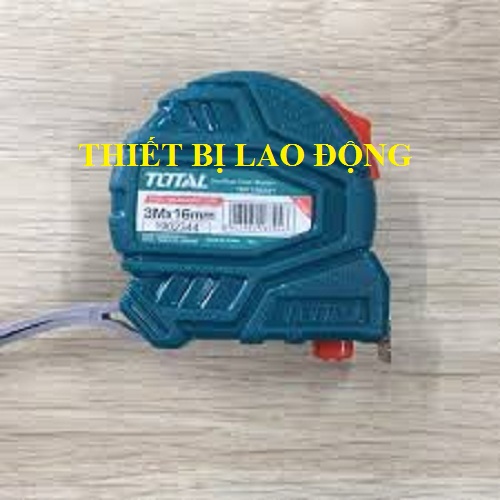 TOTAL - 3Mx16MM THƯỚC KÉO THÉP NỀN VÀNG - TMT126331
