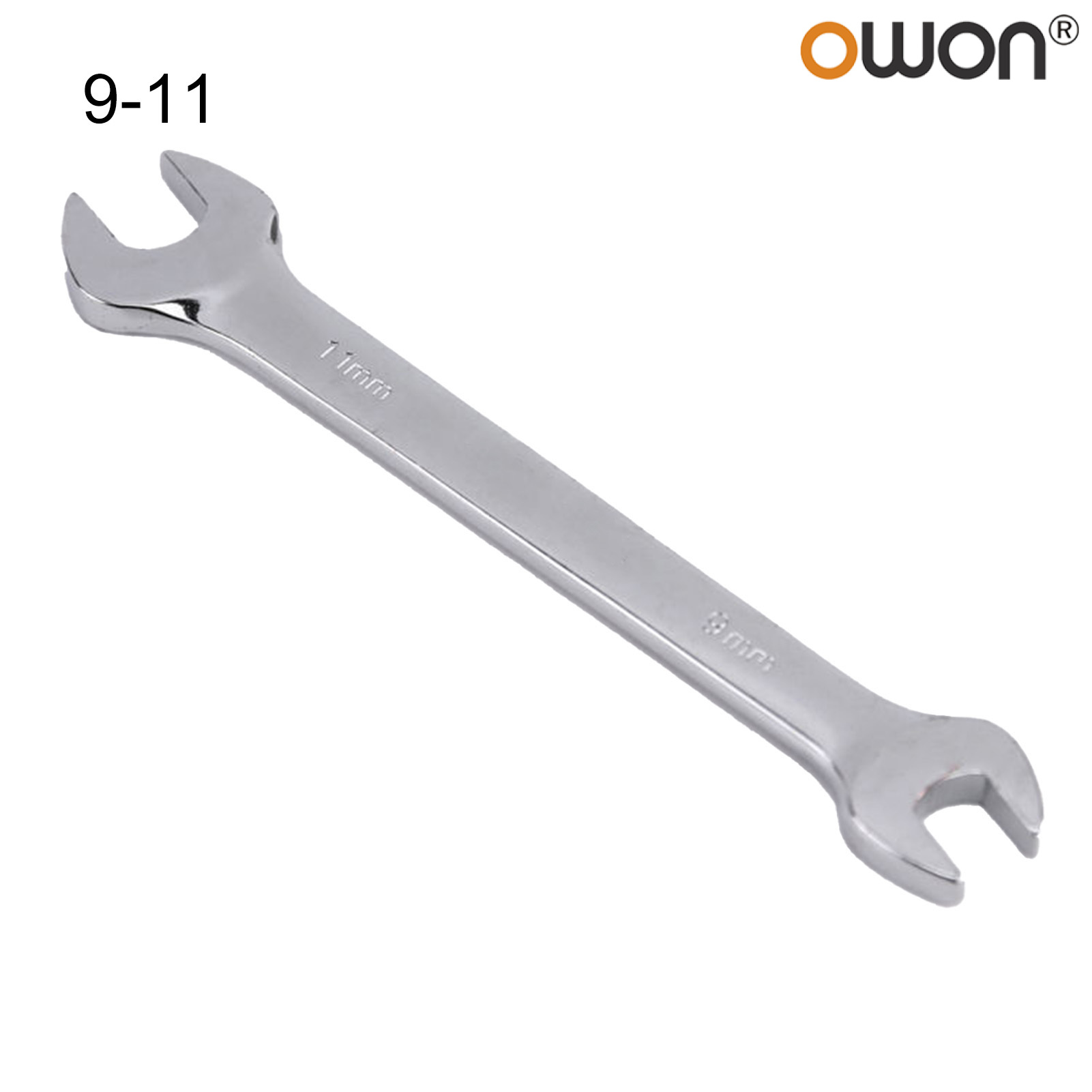 5.5-24mm Anti-Rust Open End Wrench High Hardness Repair Tool Multiple Sizes Double Open End Wrench for Auto Repair