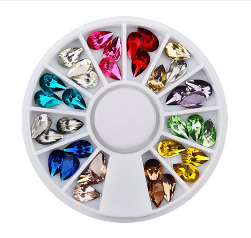 Khay kèm Hạt giọt nước Trang trí Móng tay Shop Hnnail
