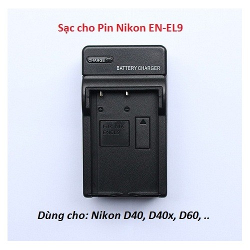 Sạc cho pin nikon en-el9