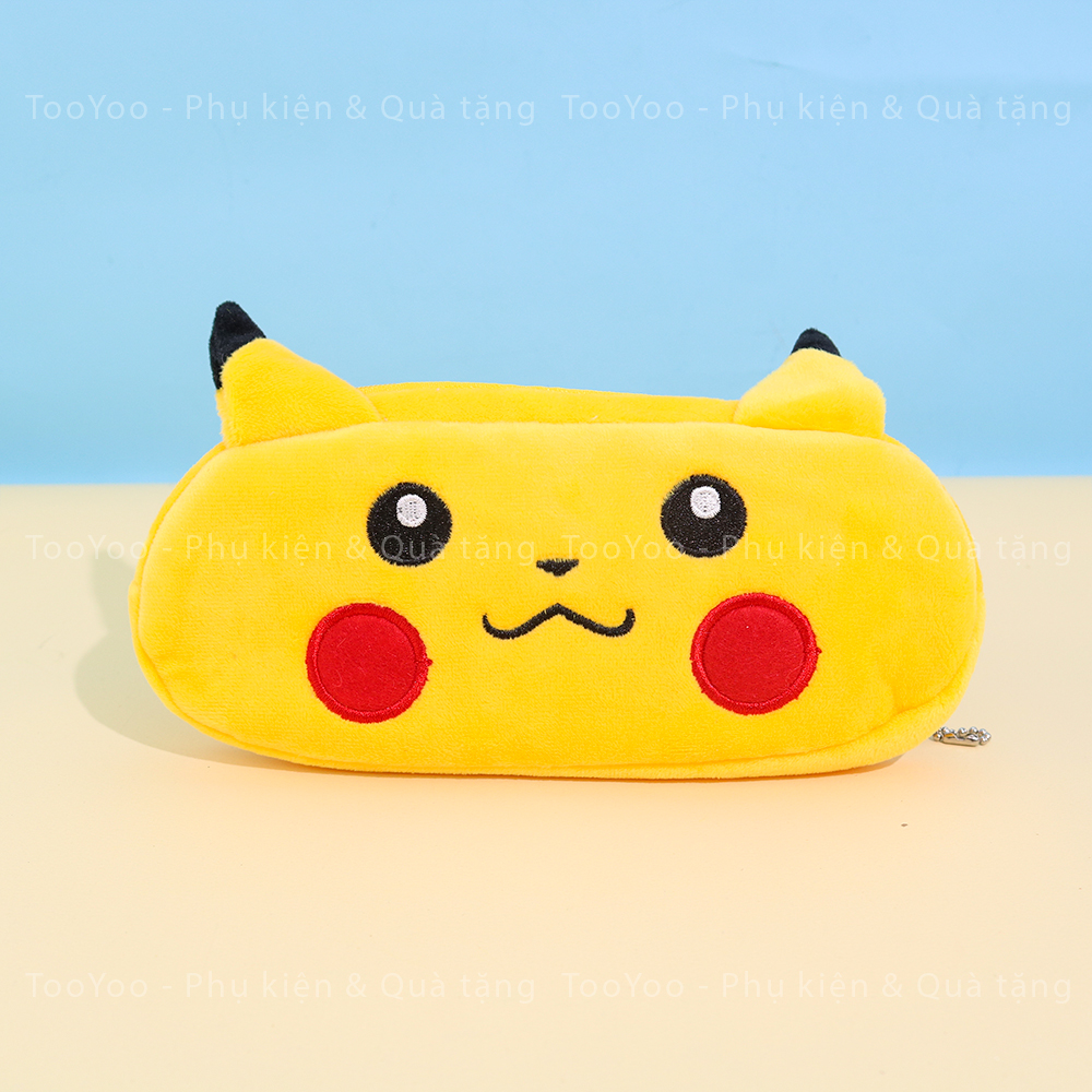 Hộp bút, bóp viết vải lông nhiều mẫu dễ thương cute TooYoo BK00487
