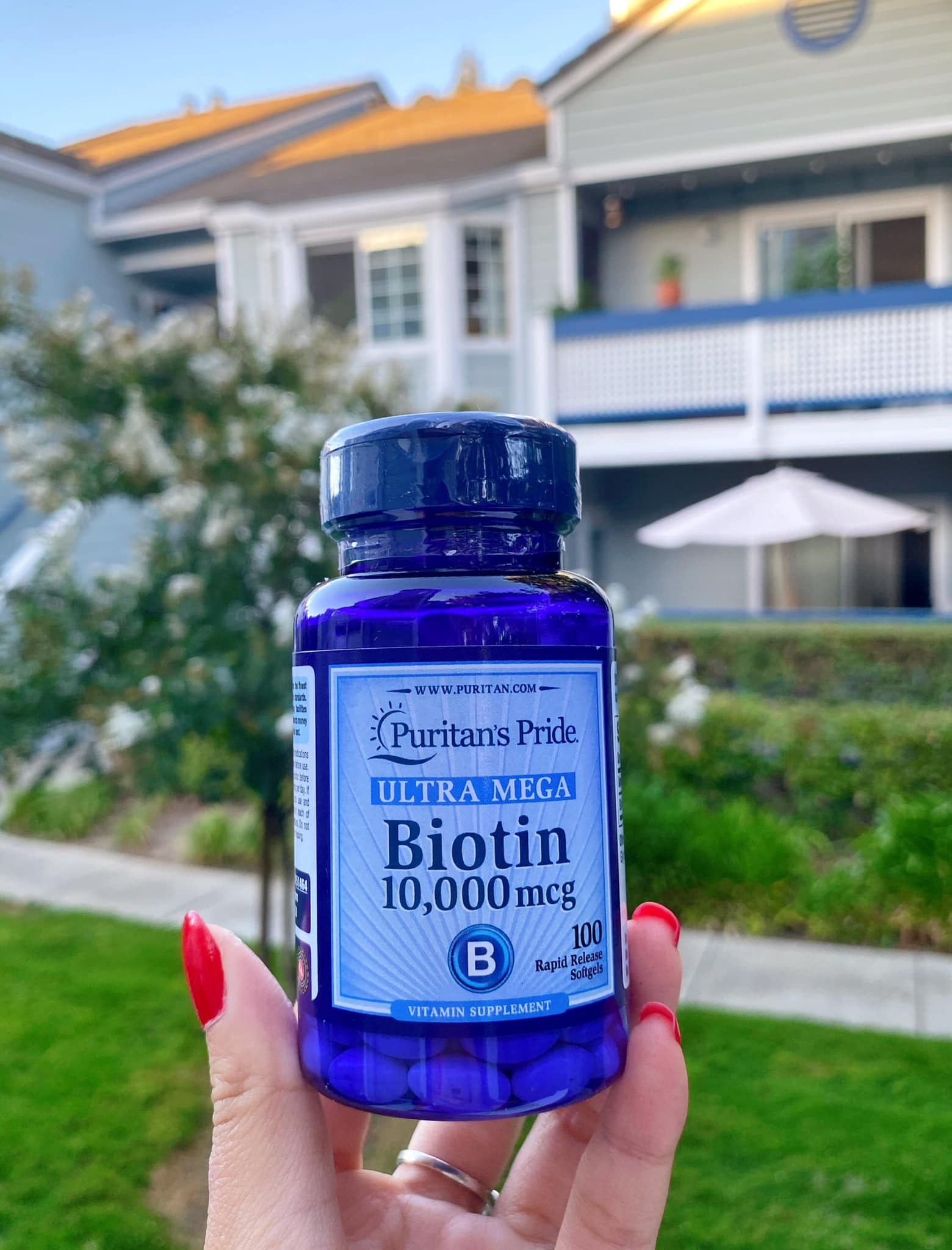 Biotin Puritan's Pride 10,000 mcg 100 viên