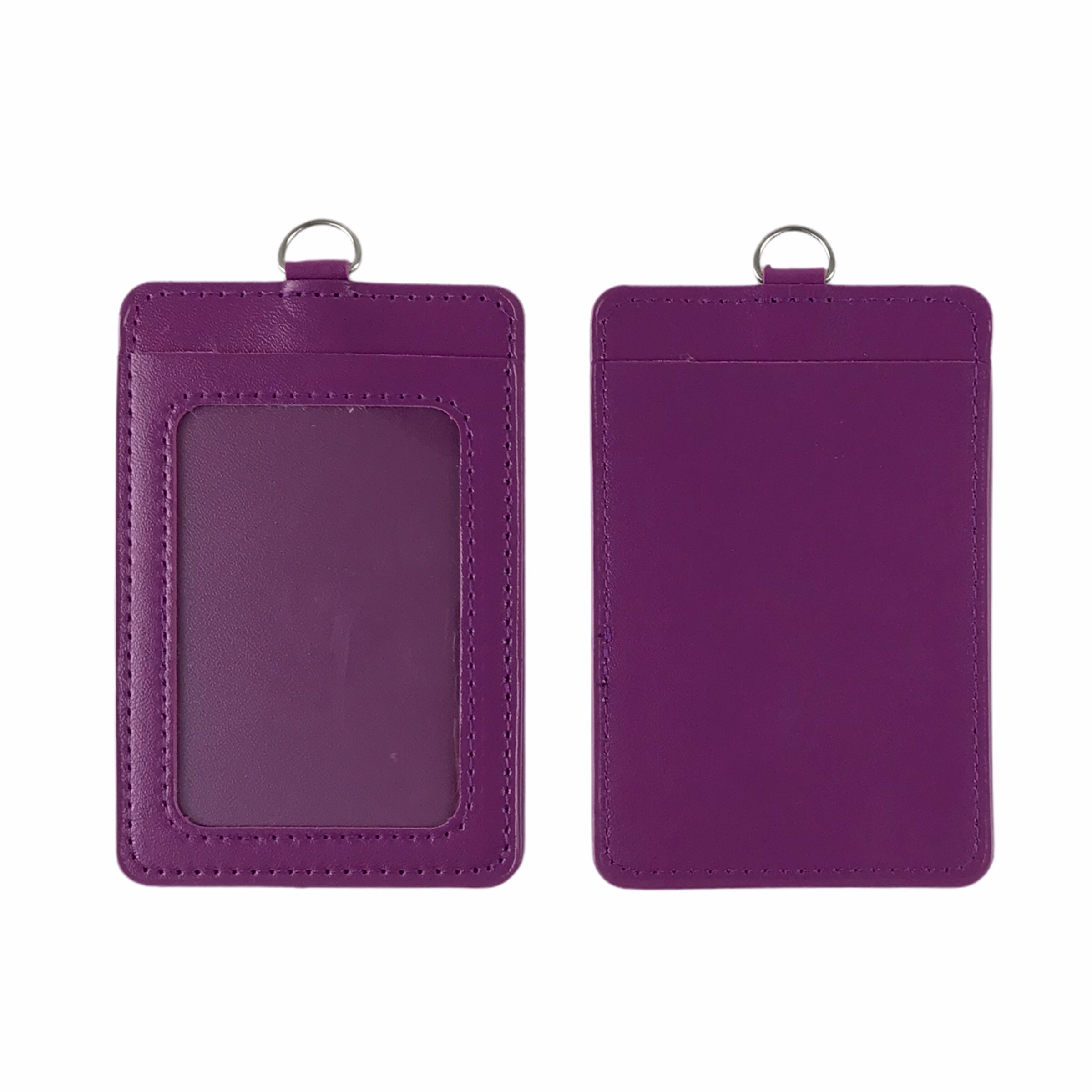 Bảng tên da 5.5x8.5cm 2 ngăn đứng (25)