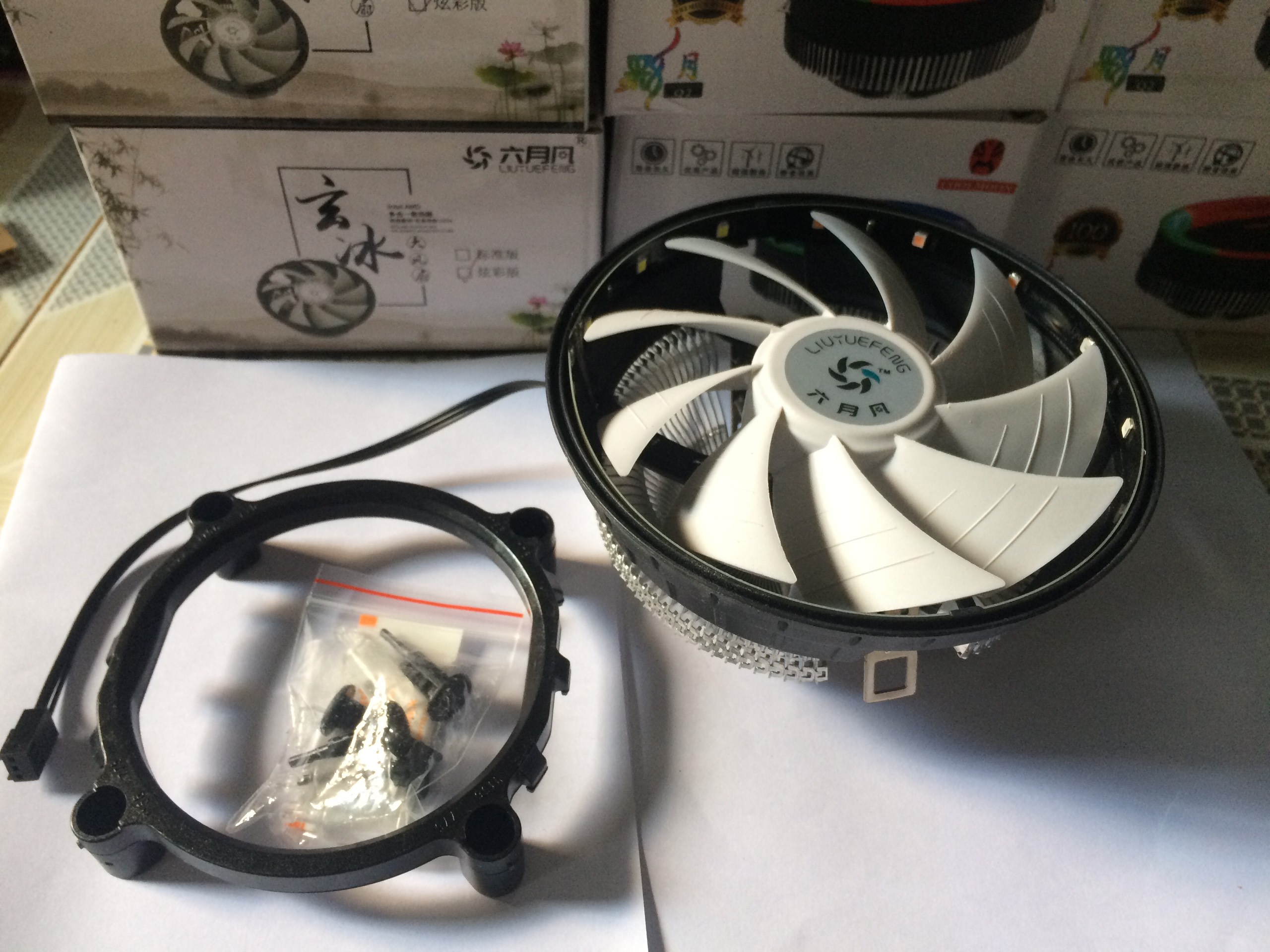 Fan CPU Led - Quạt tản nhiệt CPU Led Socket Intel/AMD
