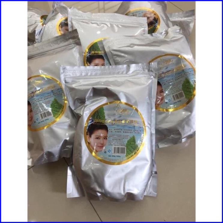 1kg Mặt nạ dẻo collagen Bạc Hà Handmade