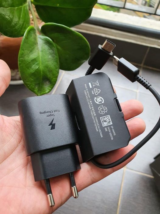 Combo Sam - sung Note10 sạc nhanh PD 25W zin