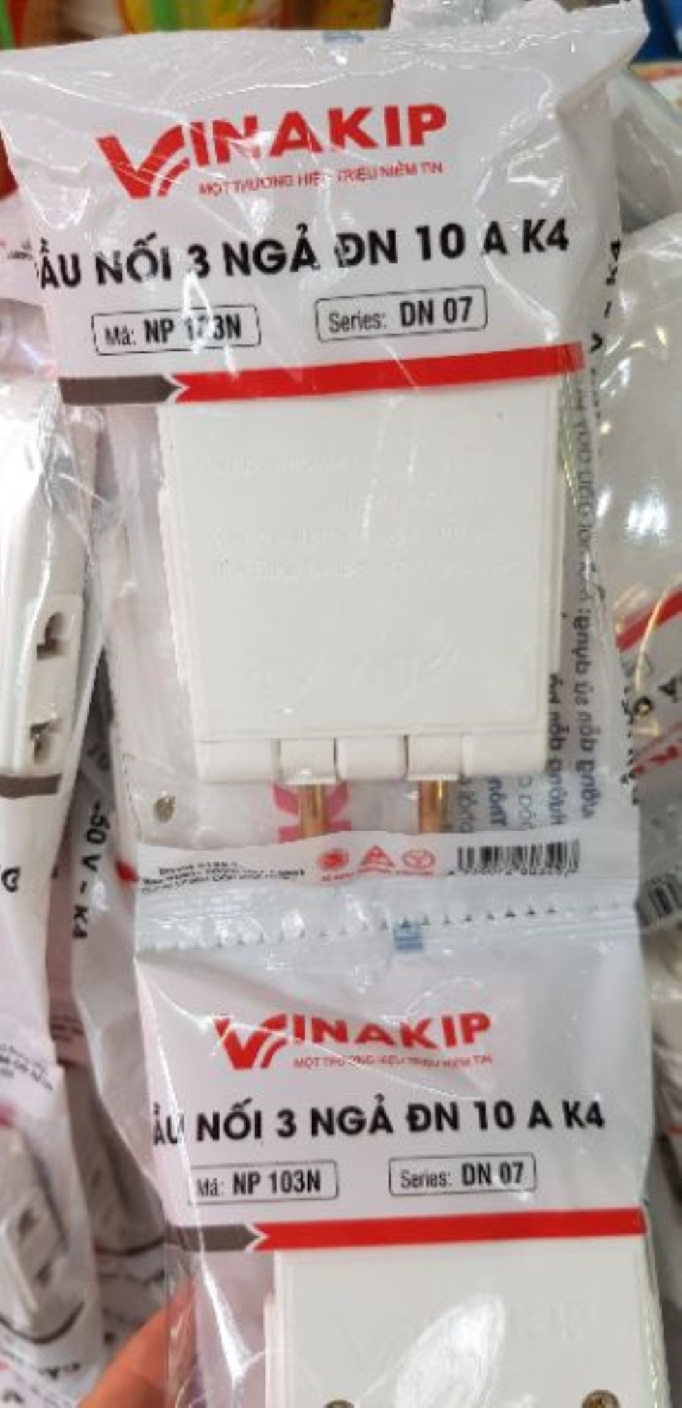 ℗┅☋ 📣📣📣 Đầu nối 3 ngả đa năng 10A 250V - kip