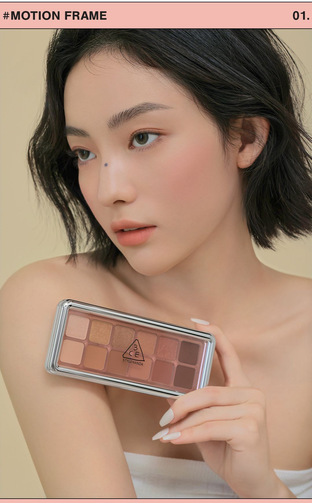 [Phiên Bản NEW TAKE] Phấn Mắt 12 Ô 3CE NEW TAKE EYESHADOW PALETTE 9.5g