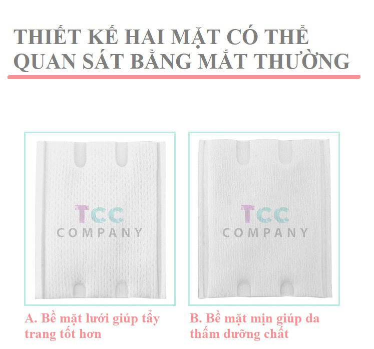 4 Cuộn Khăn Lau Mặt Tiệt Trùng - 2 Túi Bông Tẩy Trang Monkids