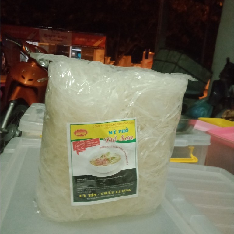 Mì phở Đồ Sơn mềm ngon (300gr) Đại lý gạo Bà Tám