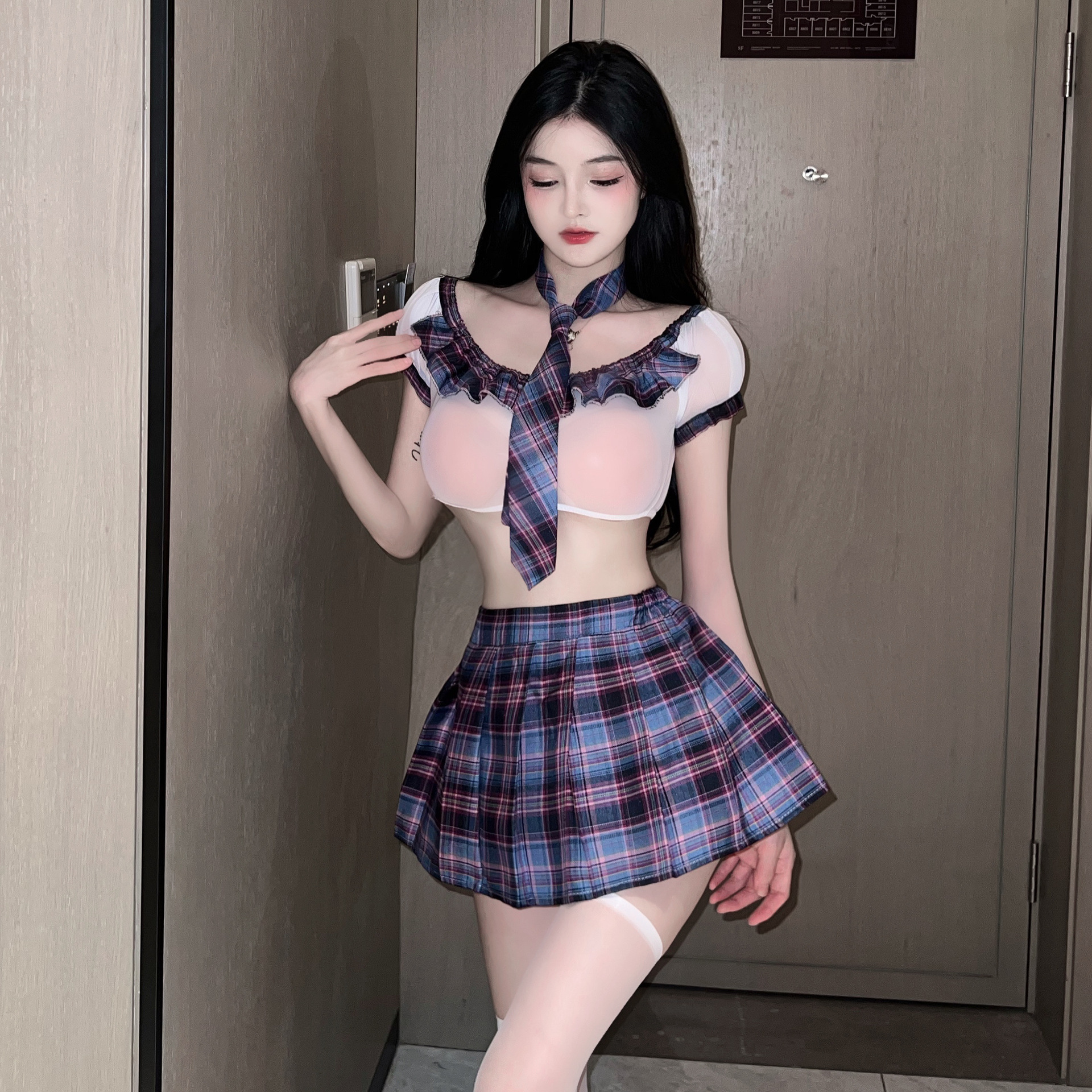 Bộ Váy Cosplay Học Sinh Gợi Cảm