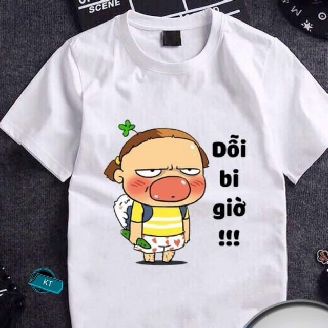 Áo phông dỗi bi giờ kth0919