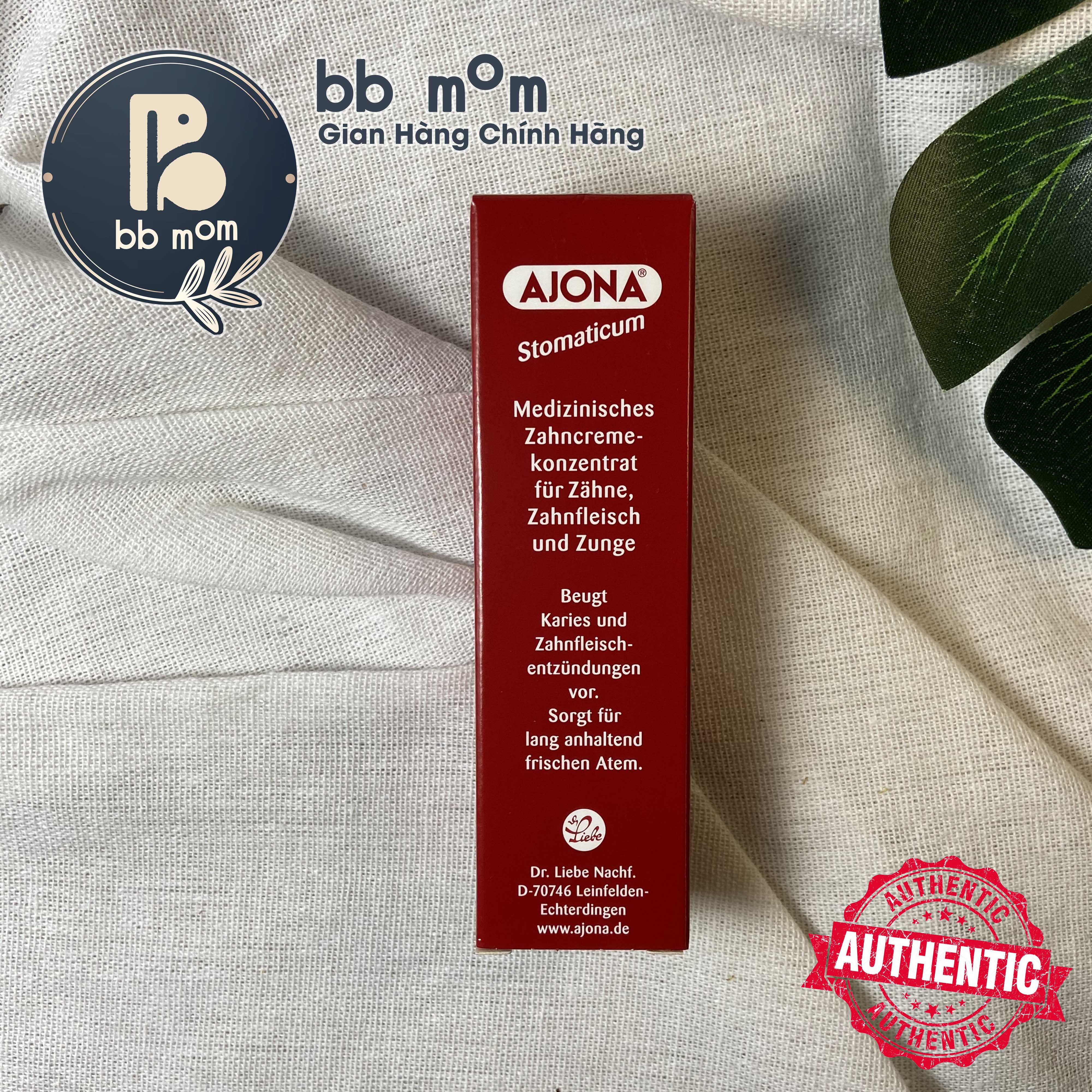 Kem Đánh Răng Ajona 25ml ngăn Hôi Loét Miệng .