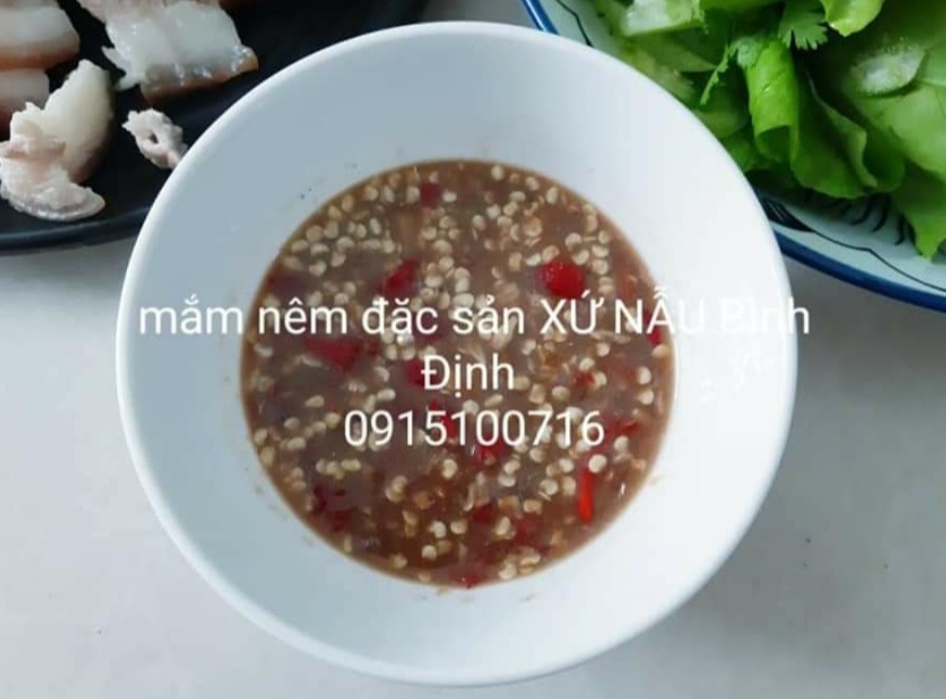 [HCM]COMBO 1HỦ MẮM MỰC 500gr+1CHAI MẮM NÊM 450ml