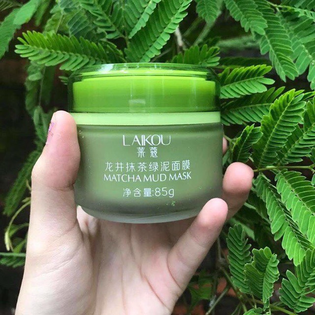 Mặt nạ trà xanh Matcha mud mask Laikou