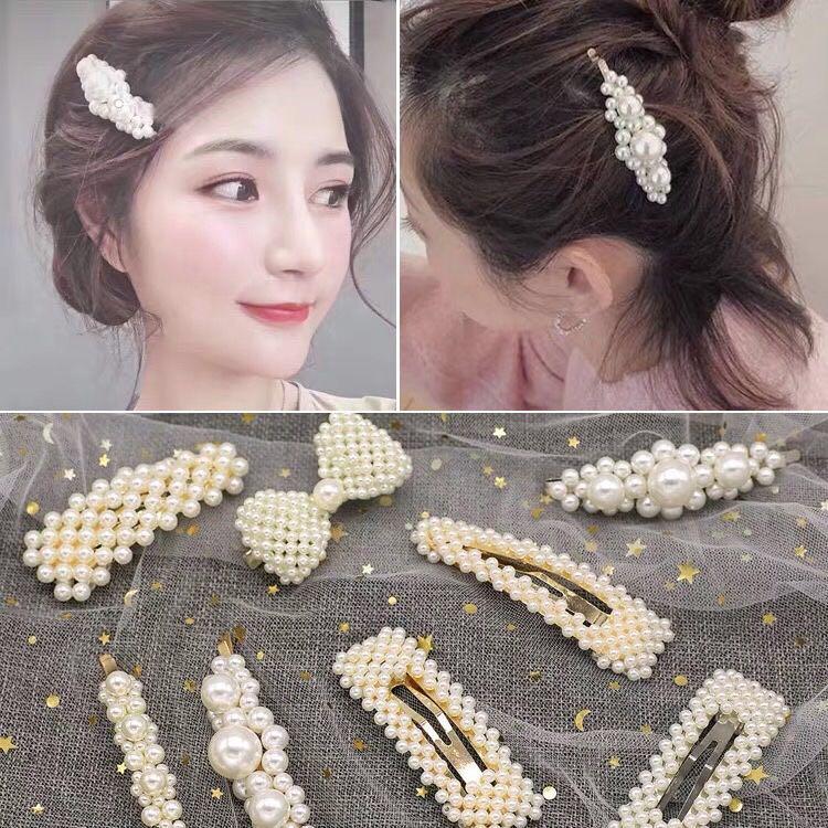 Set 4 Kẹp Tóc Hàn Quốc Siêu Xinh