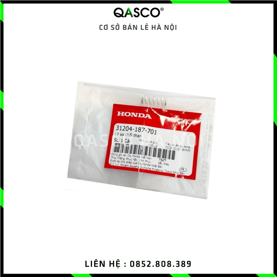 Lò xo chổi than HONDA DREAM, WAVE (31204187701) QASCO