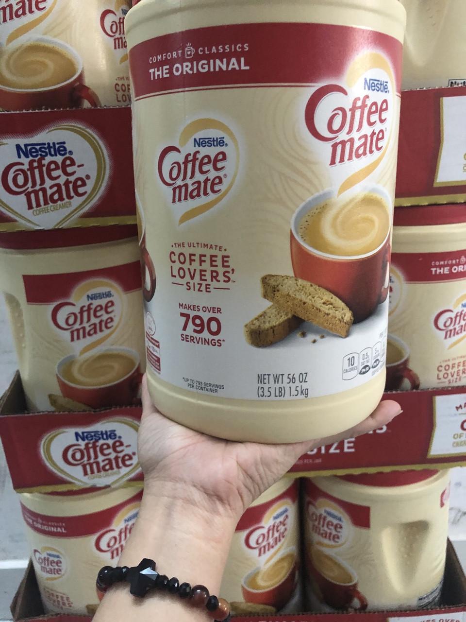 BỘT KEM PHA CAFE NESTLE COFFEE MATE 1.5KG NHẬP MỸ