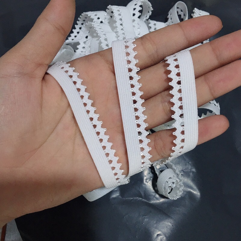 10m REN THUN BẢN 1.3cm màu trắng