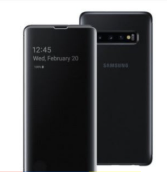 [CHÍNH HÃNG] Bao Da Clear View Samsung Galaxy S10 Plus Mới Nguyên Seal Hãng, Màn Hình Led chính hãng