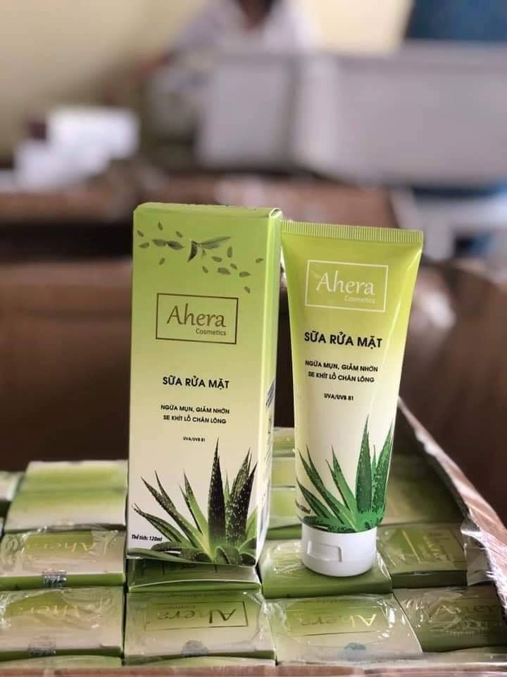 SỮA RỬA MẶT NHA ĐAM - TRÀ XANH AHERA