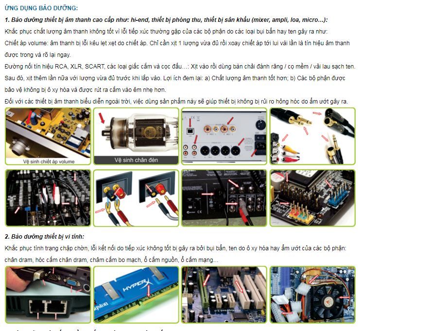 Dung dịch Làm Sạch bo Mạch Điện Tử Mr MCKENIC Singapo - MrComputer