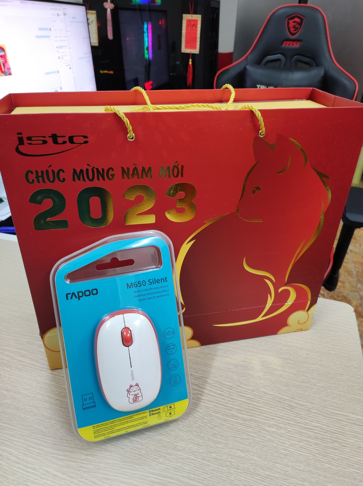 Chuột Máy Tính Không Dây RAPOO M650 Silent Bluetooth MKStore