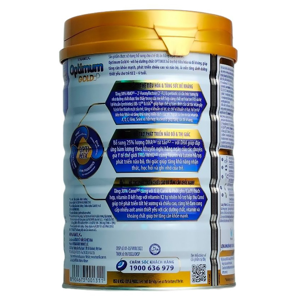 SỮA BỘT OPTIMUM GOLD OPTIMIX SỐ 3/4 850G