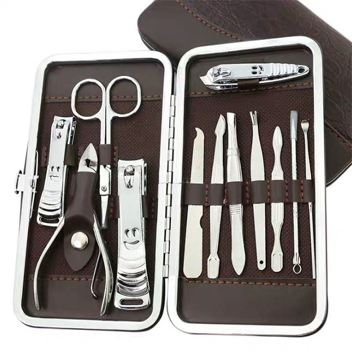 Bộ bấm móng tay 12 chi tiết cao cấp