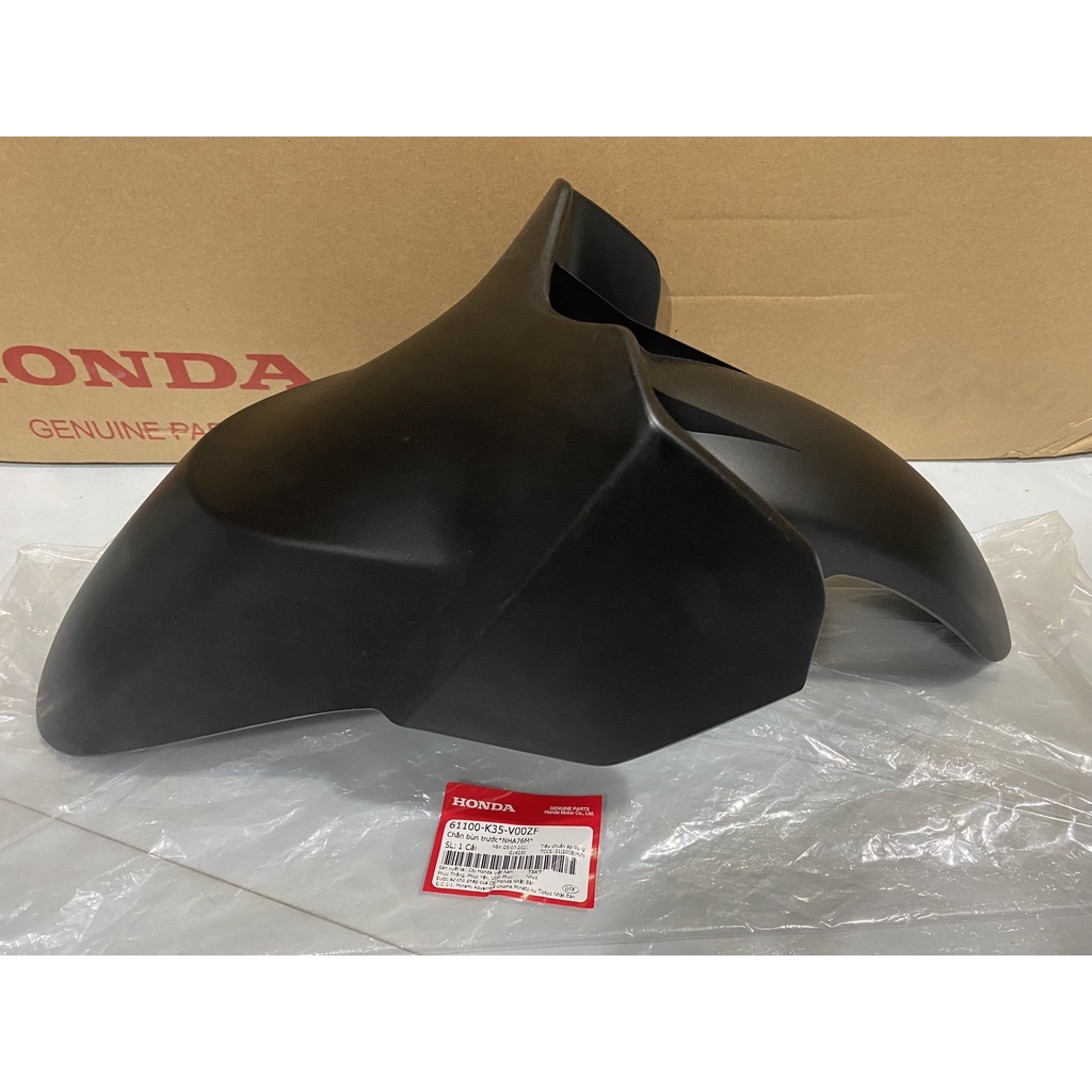 Chắn bùn trước - dè trước honda pcx 125 năm 2014 màu đen nhám. 61100k35v00zf