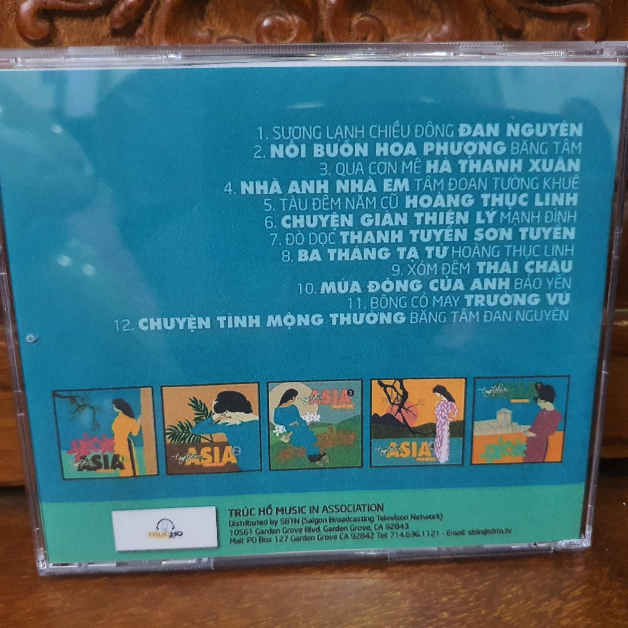 [MDCD] Bộ 5 Đĩa CD tuyệt phẩm Asia