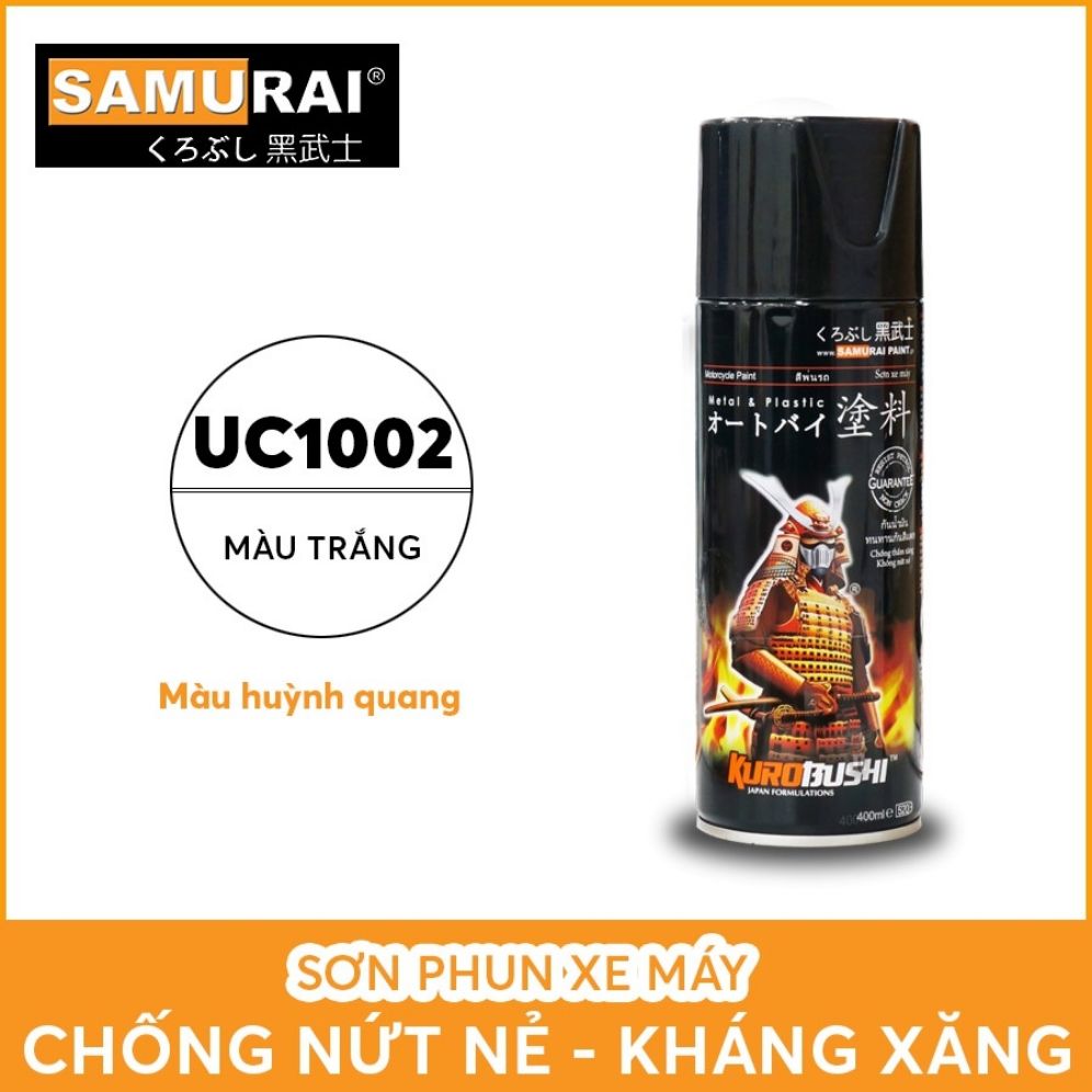 SƠN SAMURAI MÀU TRẮNG HUỲNH QUANG UC1002