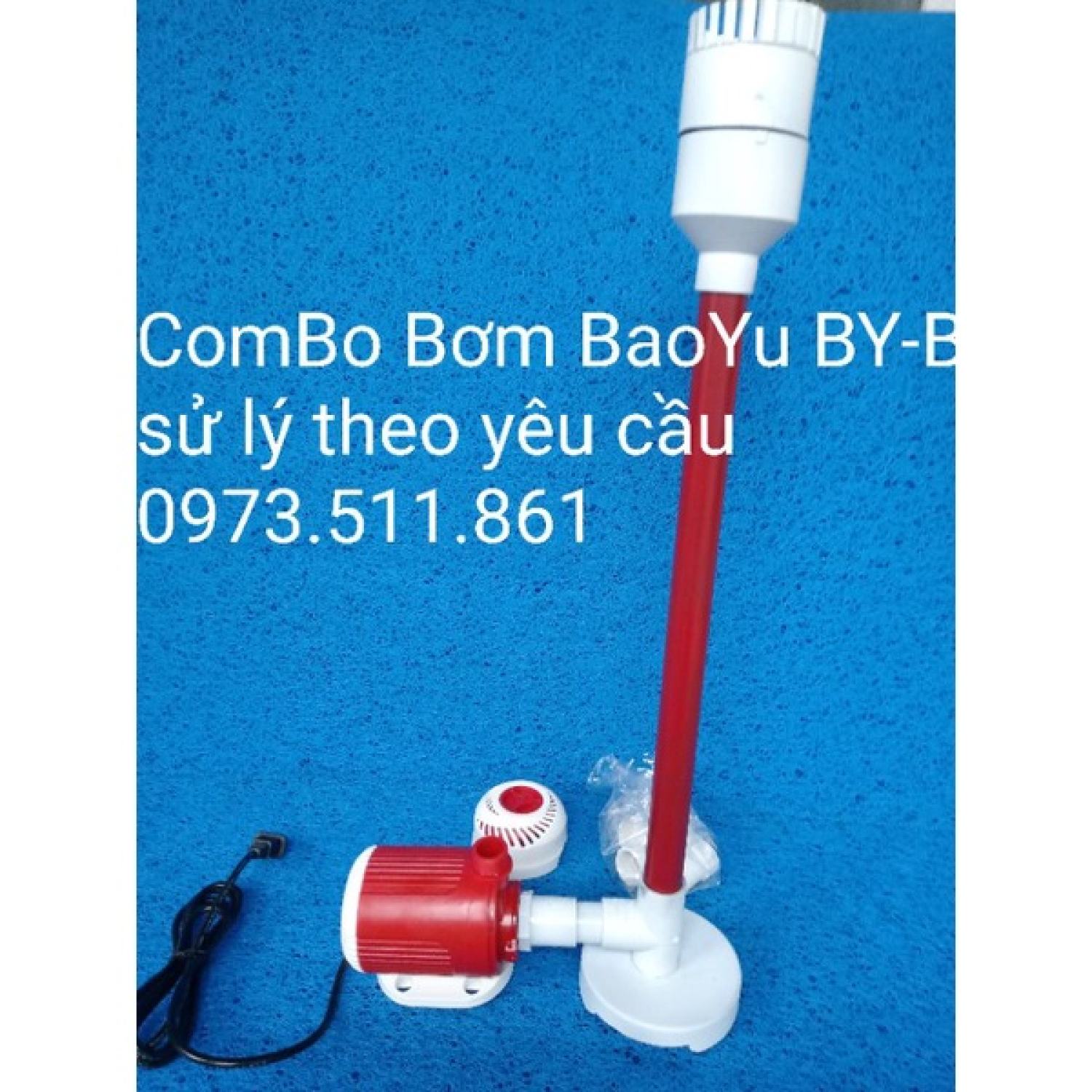 Combo bơm baoyu-BY 102 + hút mặt, đáy