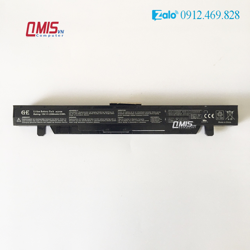 Pin laptop asus rog gl552 gl552v gl552j zx50jx x50j zx50 – gl552- 4 cell - oem - a41n1424
