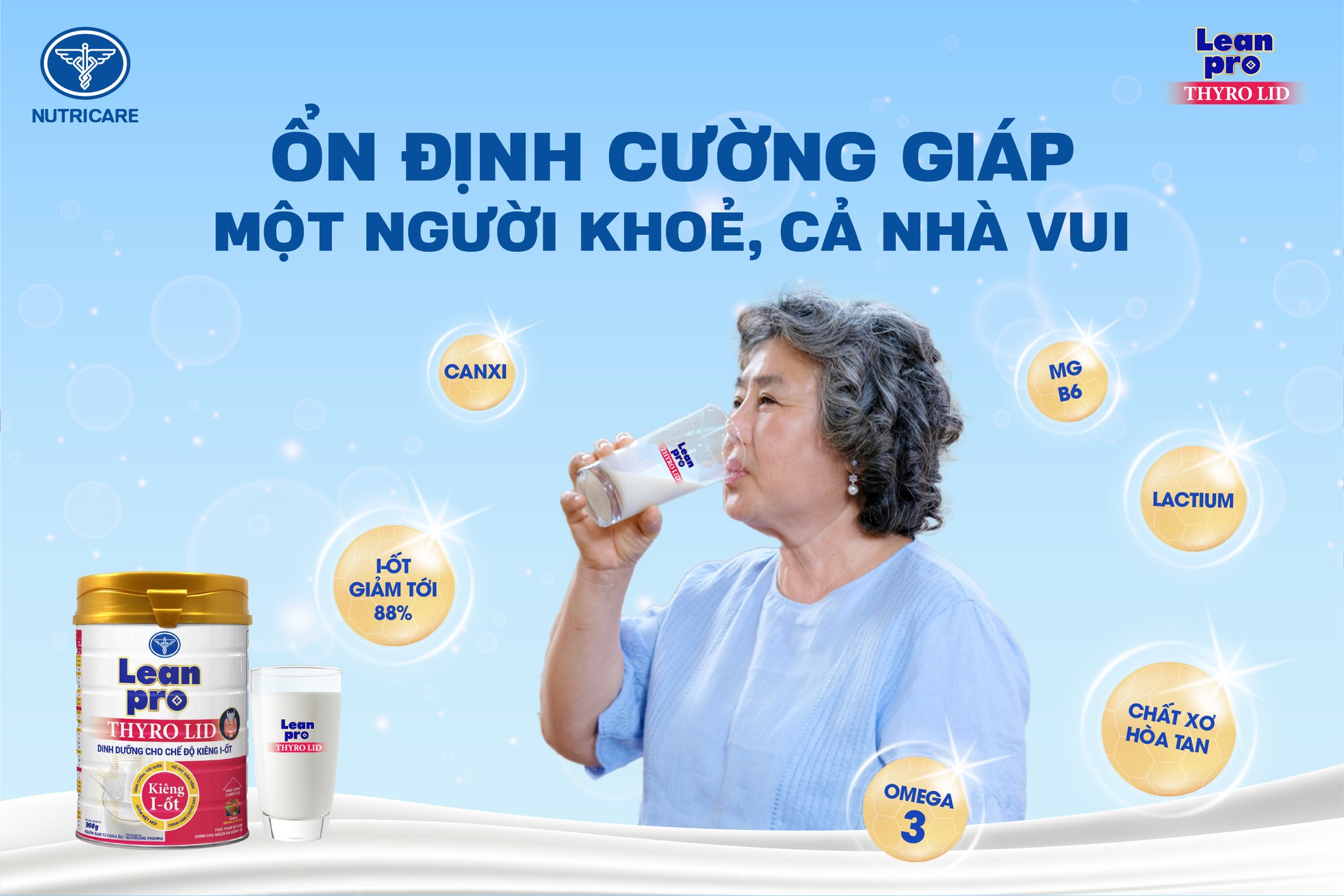 Thực dưỡng Leanpro Thyro Lid dành cho chế dộ kiêng I-ốt