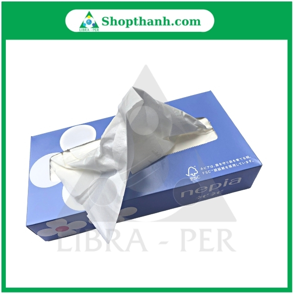 Khăn Giấy Nepia Nhật Bản (set 5 hộp x 300 tờ)